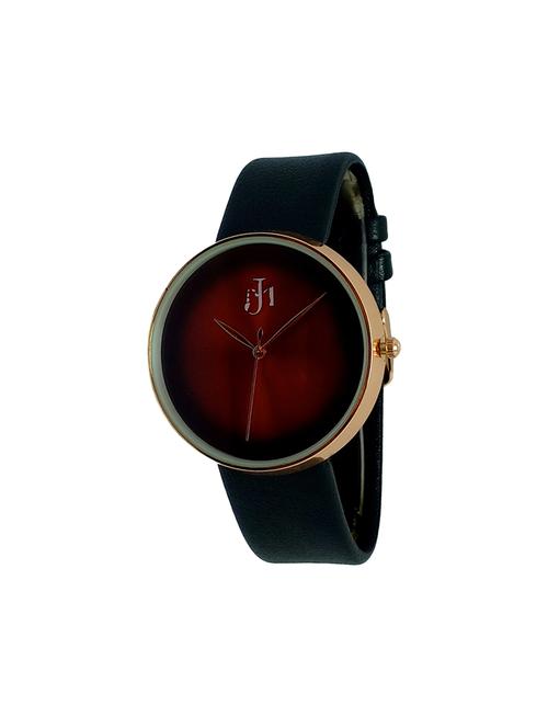 leather strap analog watch (jm770) - 16107981 - Very Small Image - 1