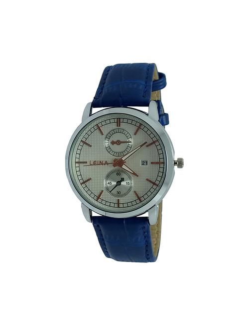 leather strap analog watch (jm793) - 16108004 - Very Small Image - 1