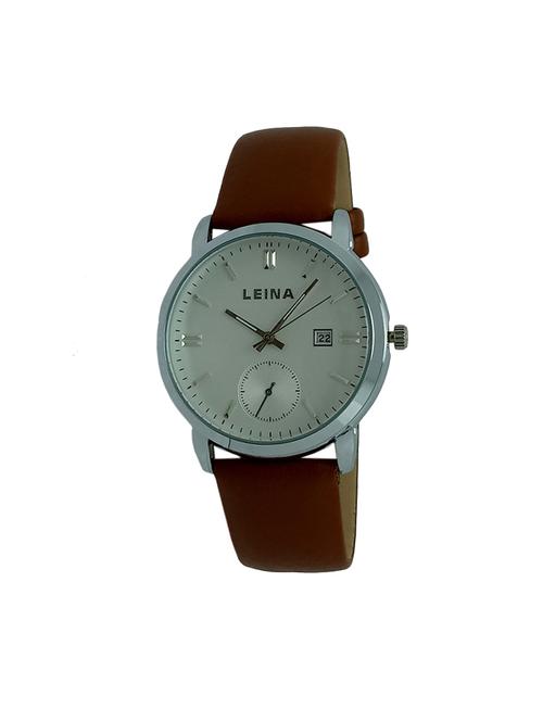 leather strap analog watch (jm807) - 16108018 - Very Small Image - 1