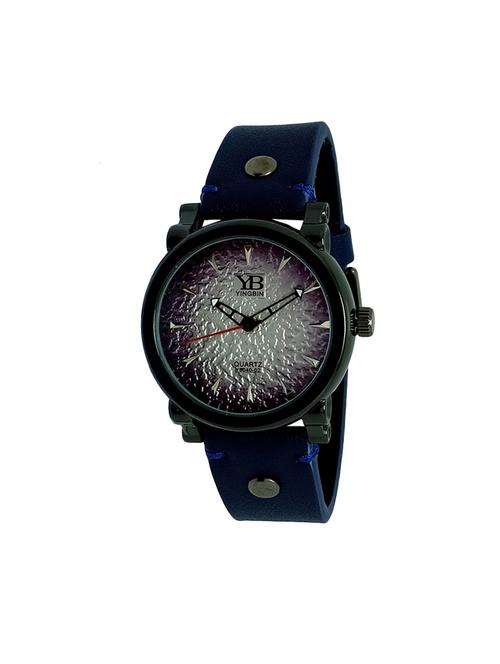 leather strap analog watch (jm843) - 16108034 - Very Small Image - 1