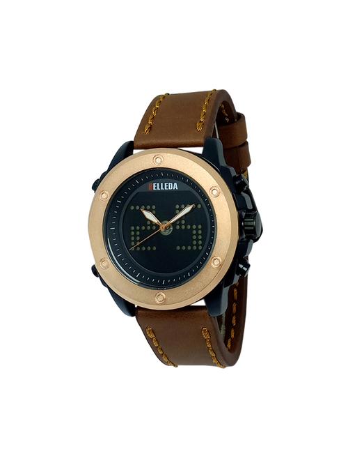leather strap analog watch (jm868) - 16108058 - Very Small Image - 1