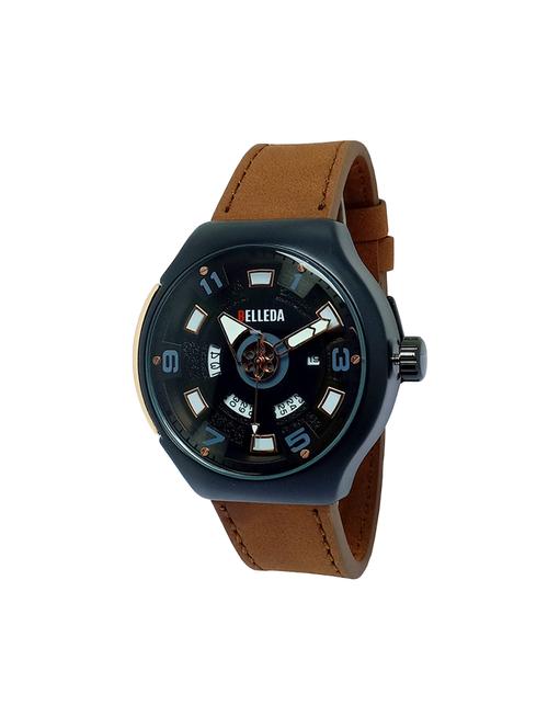 leather strap analog watch (jm872) - 16108062 - Very Small Image - 1