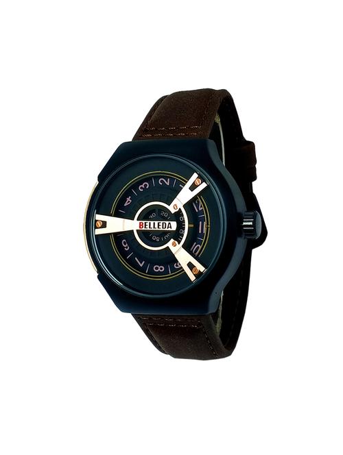 leather strap analog watch (jm876) - 16108066 - Very Small Image - 1