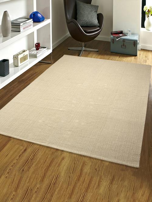 cotton multi purpose handloom rugs-140x200 cm - 16108781 - Very Small Image - 1