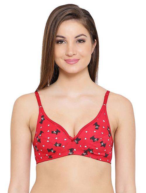 bow patch quirky bra - 16110716 - Very Small Image - 1