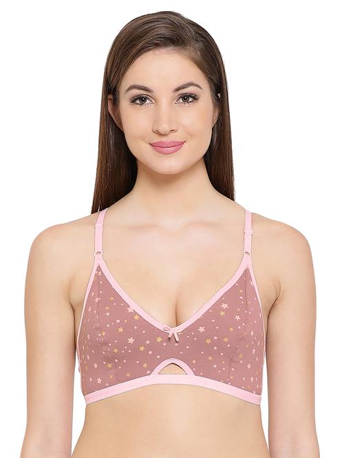 contrast seam cut out detail bra - 16110738 - Very Small Image - 1