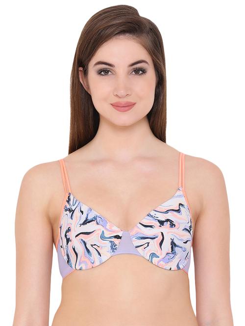 abstract print t-shirt bra - 16110752 - Very Small Image - 1
