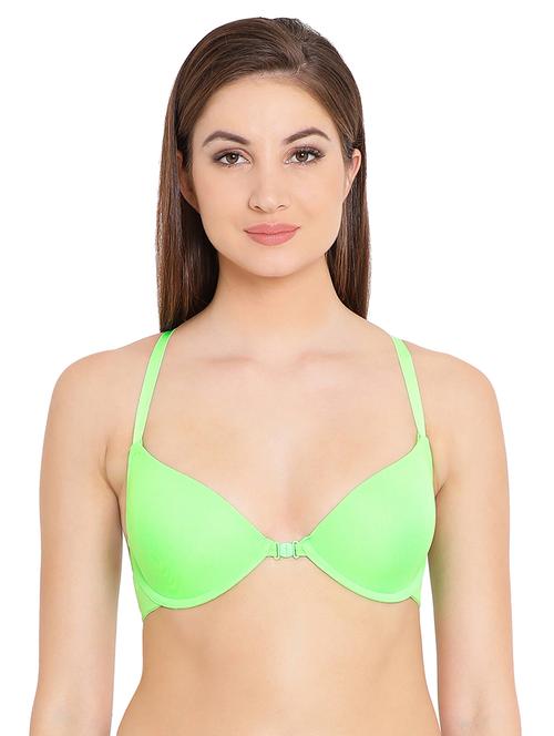 lightly padded front open bra - 16110763 - Very Small Image - 1