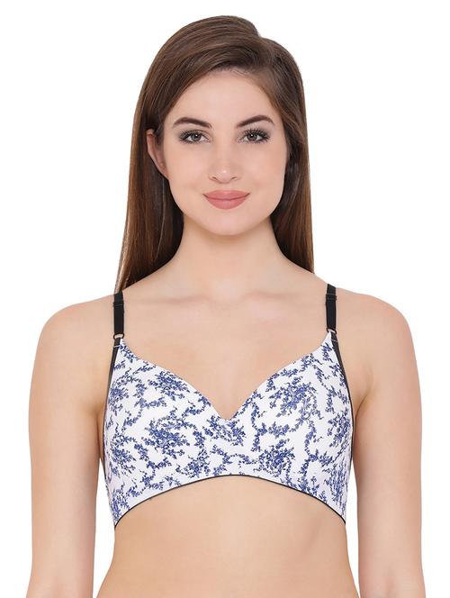 contrast seam t-shirt bra - 16110774 - Very Small Image - 1