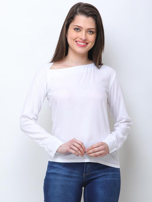 long sleeved solid top - 16111138 - Very Small Image - 1