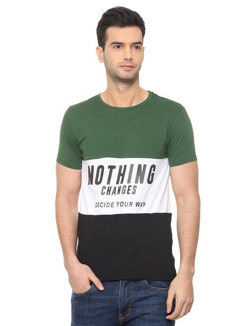 multicolor color block tshirt - 16112337 - Very Small Image - 1