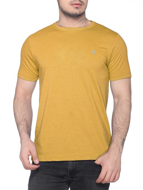 yellow solid t-shirt - 16112800 - Very Small Image - 1