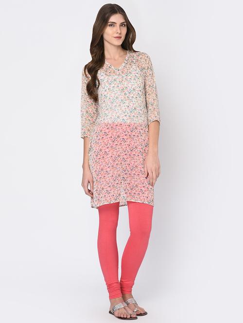ditsy straight kurta - 16114161 - Very Small Image - 1