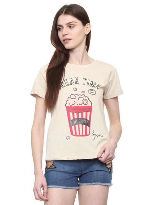 quirky print short sleeved tee - 16114636 - Very Small Image - 1