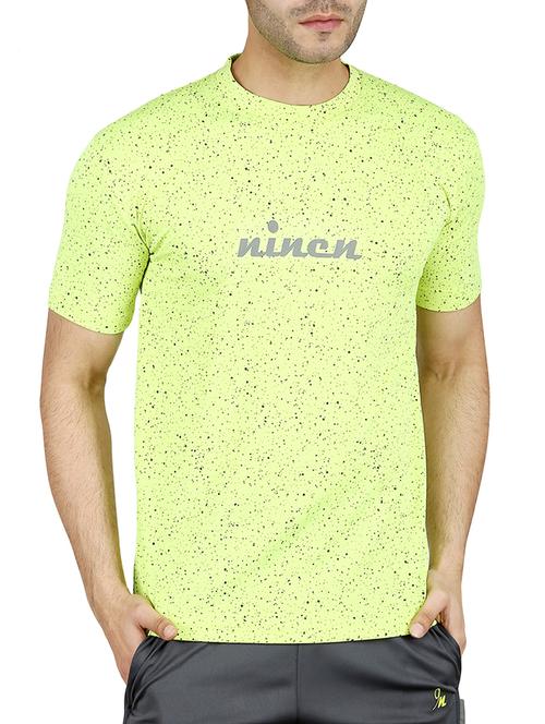 green polyester tshirt - 16115017 - Very Small Image - 1