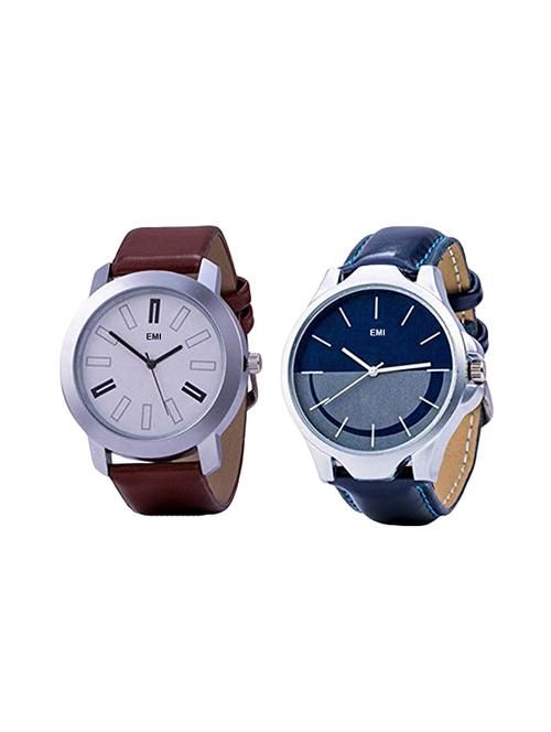 set of 2 analog watch combo - 16120031 - Very Small Image - 1