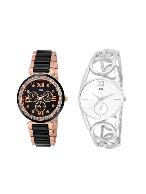 set of 2 analog watch combo - 16120061 - Very Small Image - 1