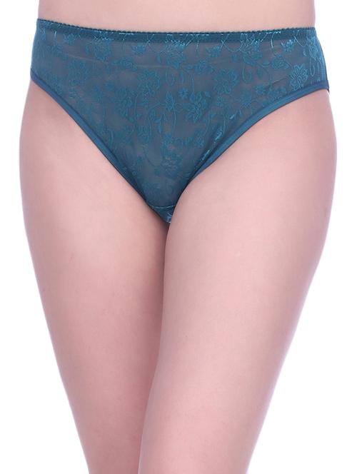 low rise floral laced panty - 16120553 - Very Small Image - 1