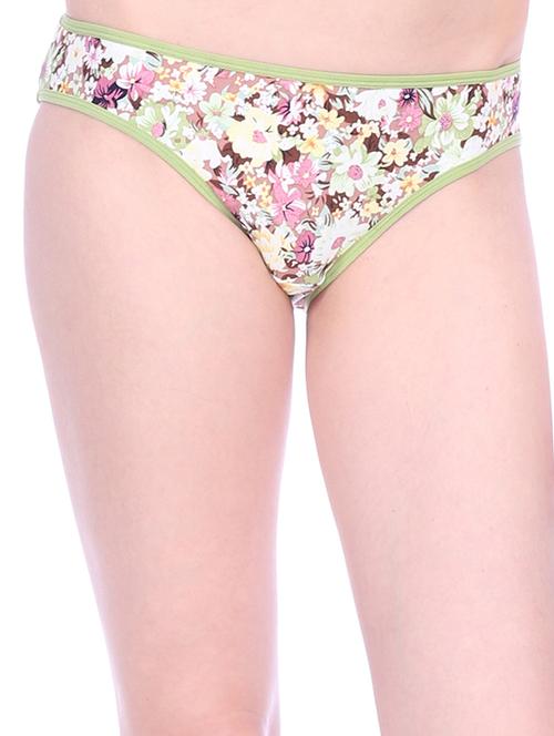low rise floral panty - 16120556 - Very Small Image - 1