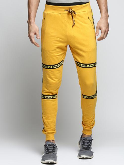 yellow printed jogger - 16121050 - Very Small Image - 1