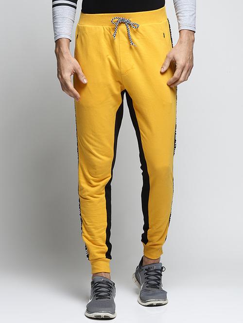 yellow side striped jogger - 16121059 - Very Small Image - 1
