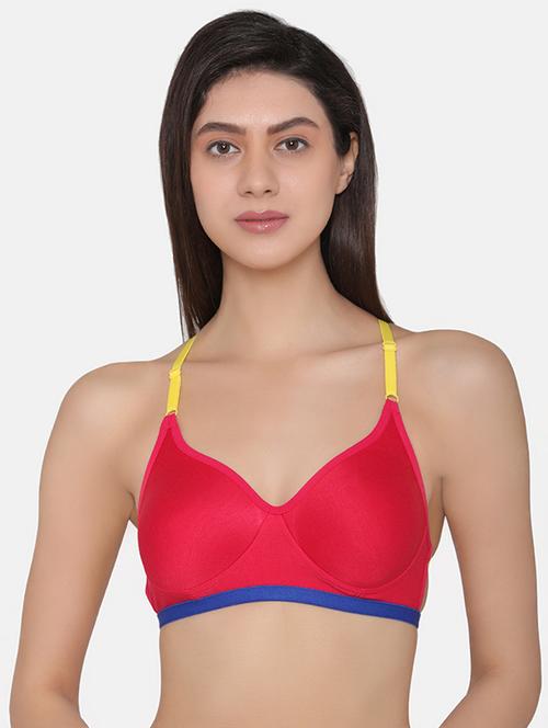 contrast binding solid bra - 16124679 - Very Small Image - 1