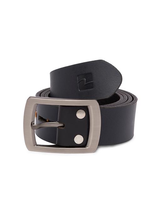black leather belt - 16130926 - Very Small Image - 1