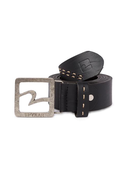 black leather belt - 16130938 - Very Small Image - 1
