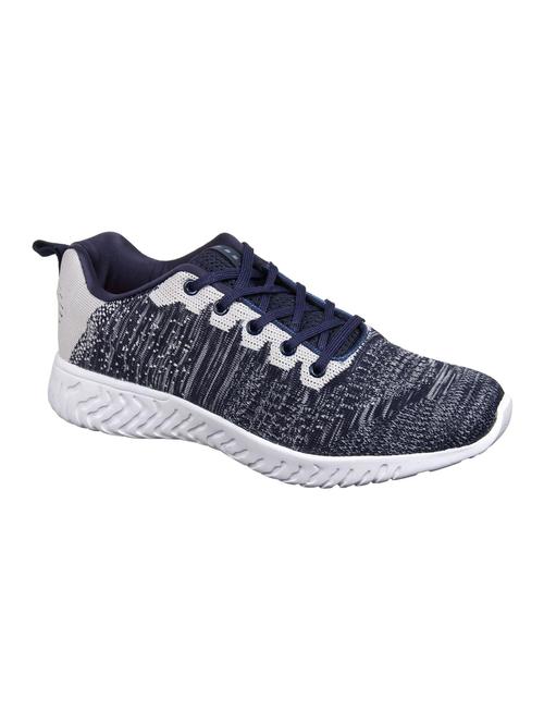 navy fabric sport shoes - 16131766 - Very Small Image - 1