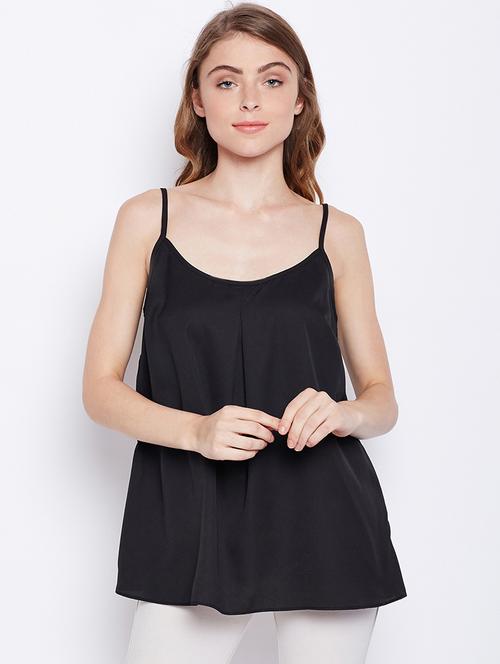 pleat detail cami top - 16133666 - Very Small Image - 1