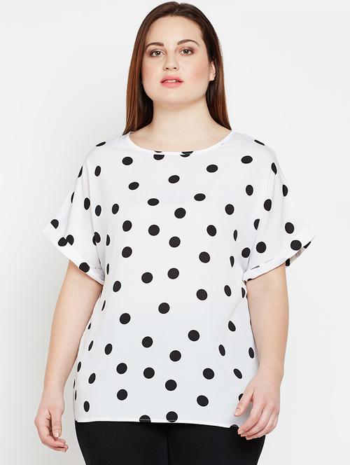 turn up sleeved plus top - 16133737 - Very Small Image - 1