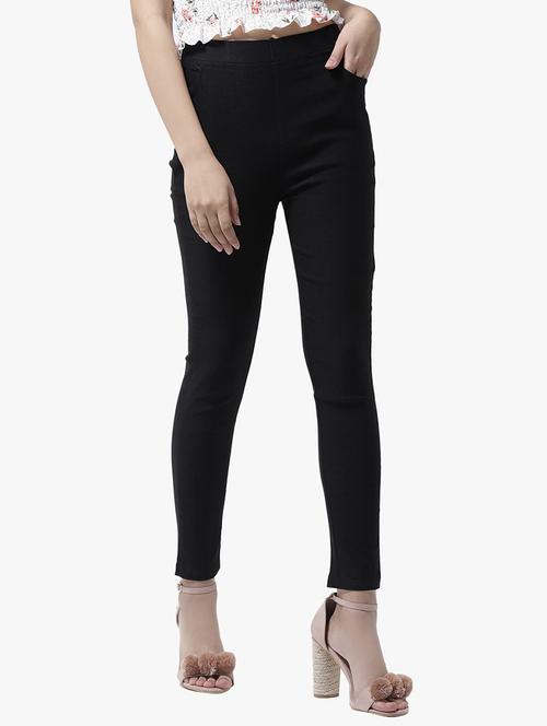high rise pocket detail jegging - 16134454 - Very Small Image - 1