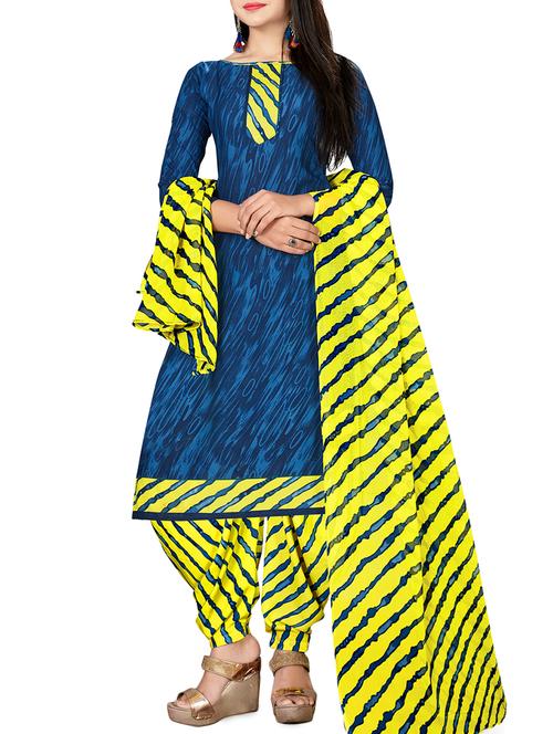 leheriya unstitched suit - 16134701 - Very Small Image - 1