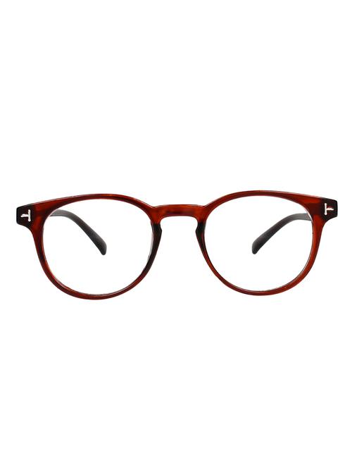 abner brown oval spectacle frame abfr-486 - 16136670 - Very Small Image - 1