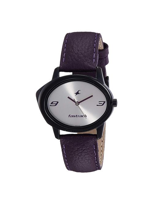 leather strap analog watch -6098nl01 - 16136974 - Very Small Image - 1