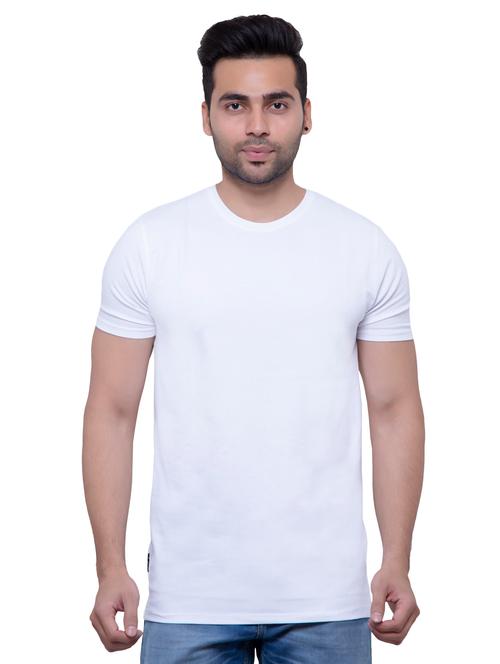 white solid t-shirt - 16138511 - Very Small Image - 1
