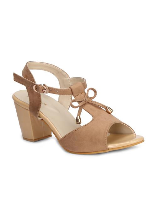 tan back strap sandals - 16140543 - Very Small Image - 1