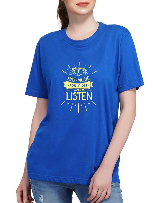 crew neck graphic print tee - 16142832 - Very Small Image - 1