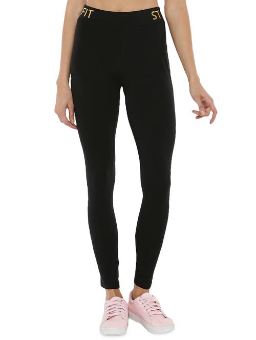 high rise letter print legging - 16143082 - Very Small Image - 1
