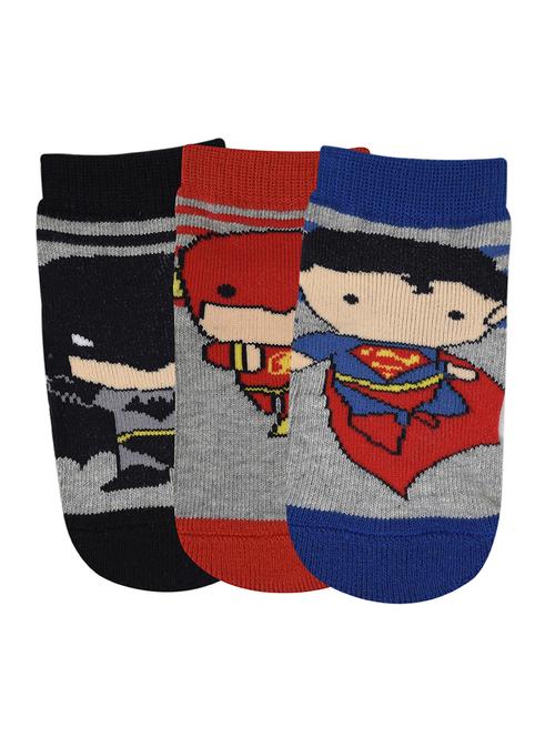 set of 3 multi colored cotton sock - 16150002 - Very Small Image - 1