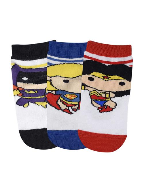 set of 3 multi colored cotton sock - 16150003 - Very Small Image - 1