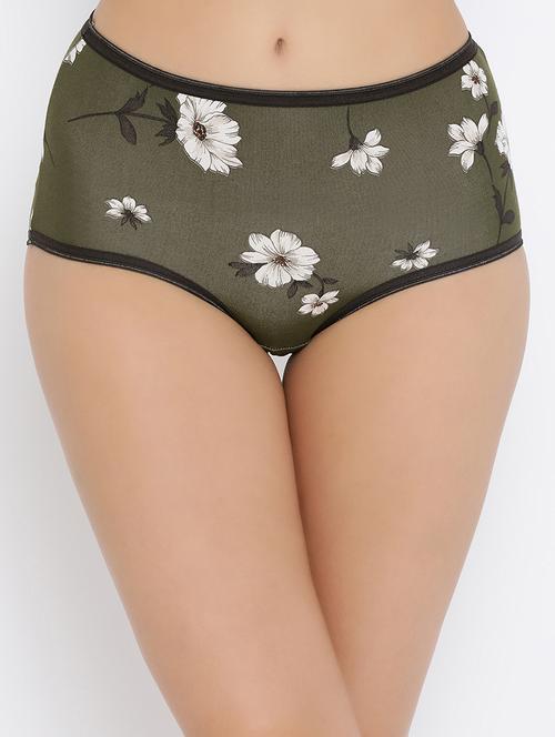 high rise floral hipster panty - 16157369 - Very Small Image - 1