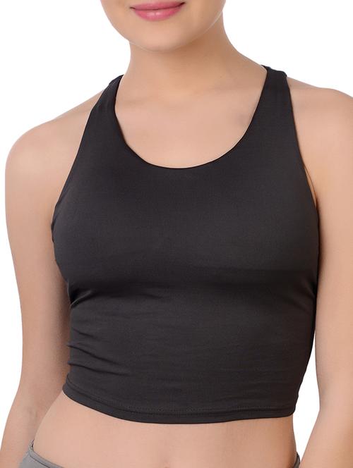 criss cross back sports bra - 16157478 - Very Small Image - 1
