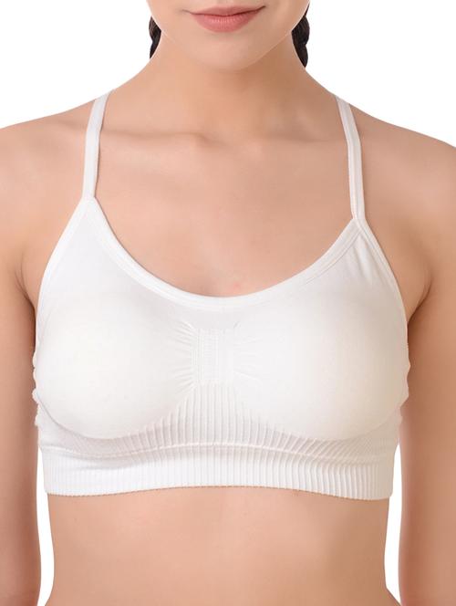 ruched detail sports bra - 16157485 - Very Small Image - 1