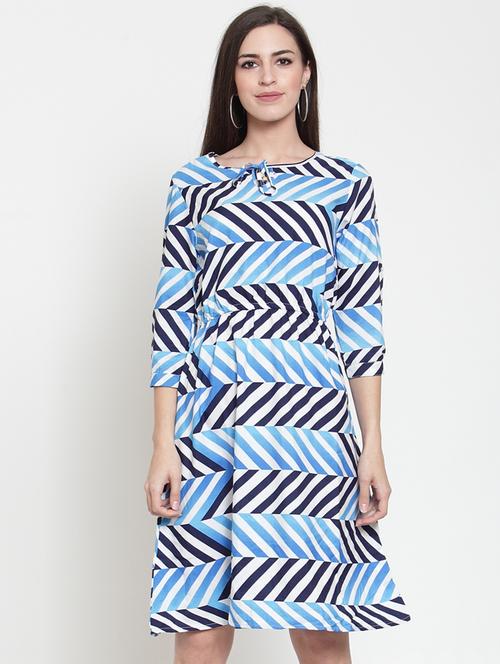 women's geometric dress - 16159276 - Very Small Image - 1