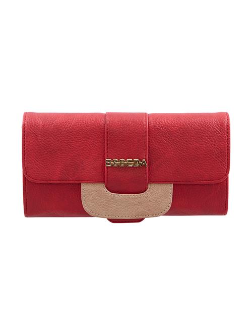 red leatherette (pu wallet - 16168492 - Very Small Image - 1