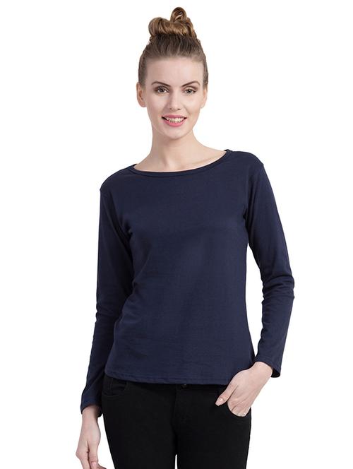 long sleeved solid tee - 16168677 - Very Small Image - 1