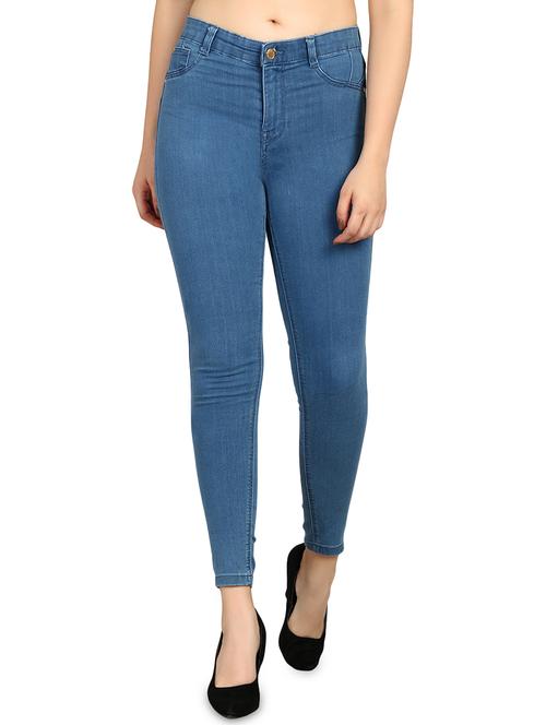 high rise skinny fit jeans - 16168693 - Very Small Image - 1
