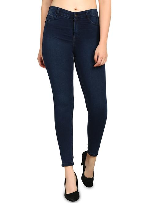 stone washed high rise jeans - 16168726 - Very Small Image - 1