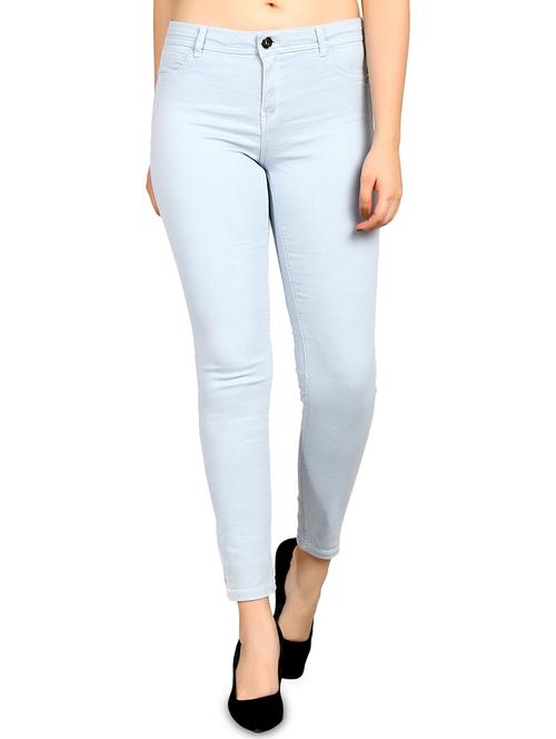high rise ankle length jeans - 16168730 - Very Small Image - 1